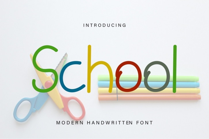 School Font Download