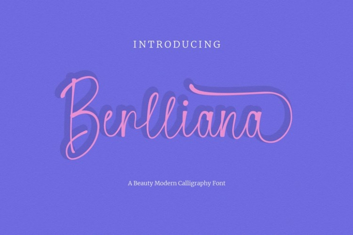 Berlliana Font Download