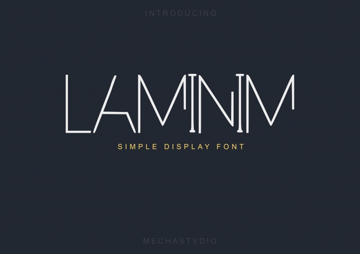 Laminim Font Download