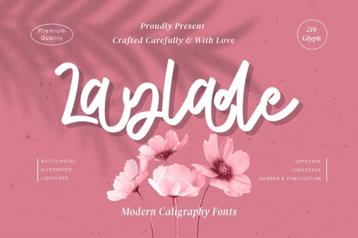 Laylade - Modern Script fonts Font Download