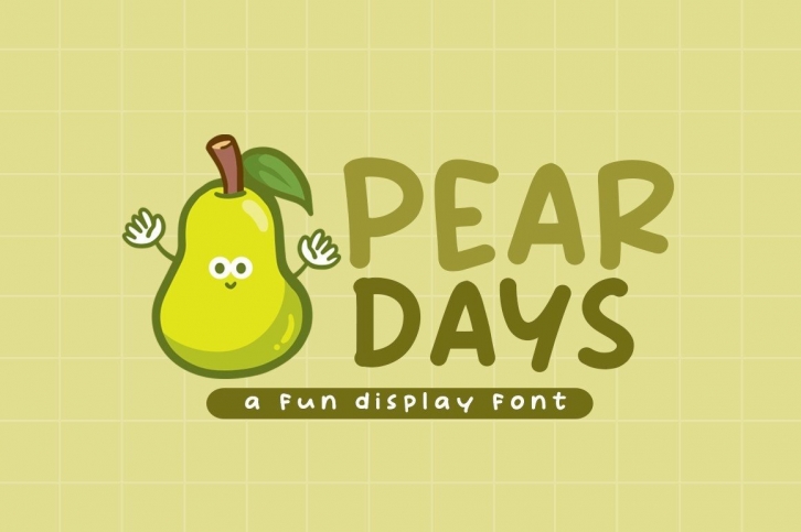 Pear Days Font Download