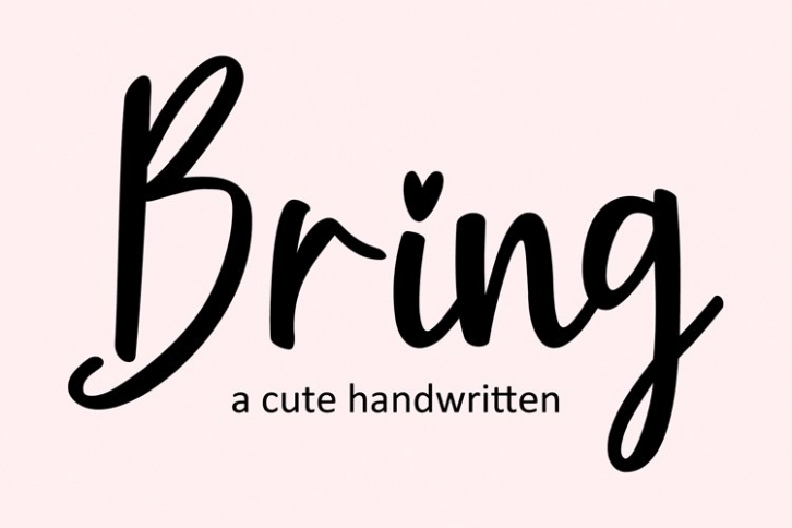 Bring Font Download