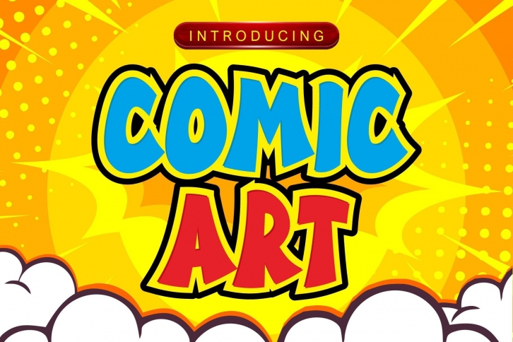 Comic Art Font Download