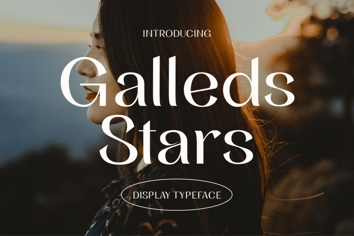 Galleds Stars Font Download