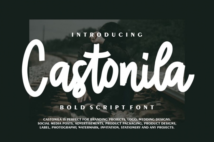 Castonila | Bold Script Font Font Download