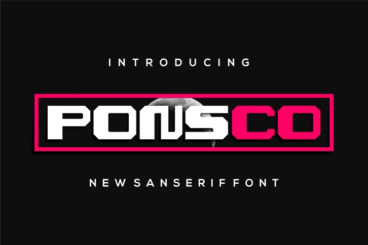 Ponsco Font Download