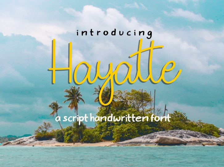 Hayatte Font Download