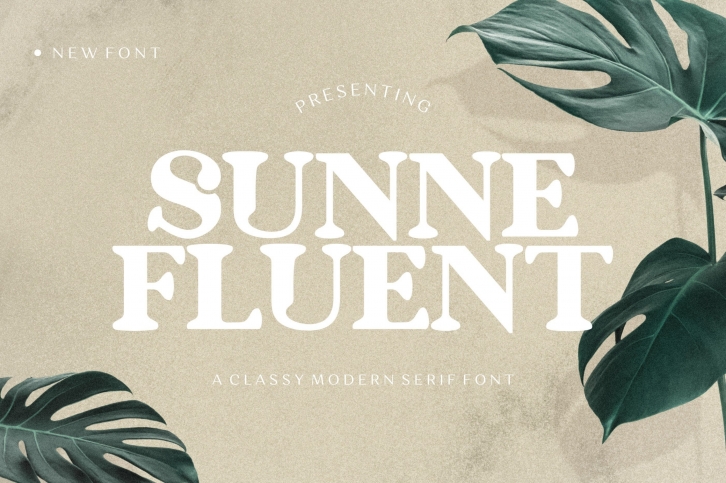 Sunne Fluent Font Download