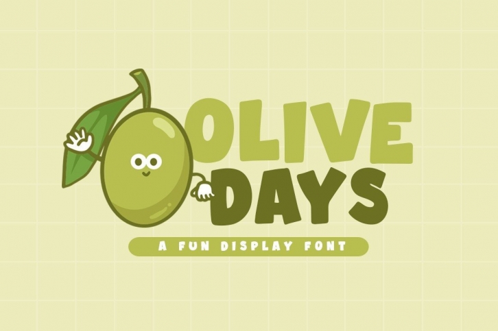 Olive Days Font Download