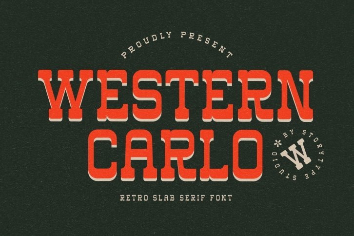 Western Carlo Font Download