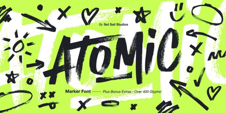 Atomic Marker Font Download