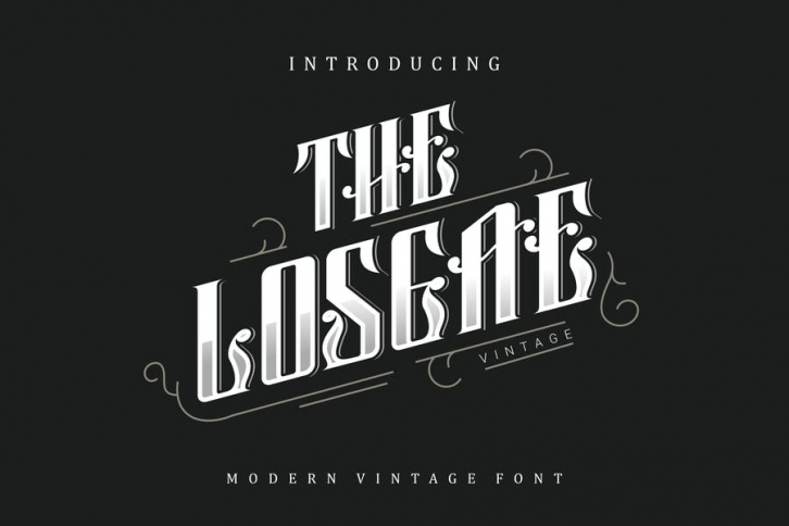 The Losgae Font Font Download