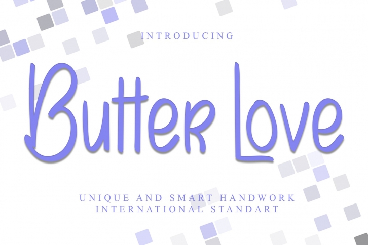 Butter Love Font Download