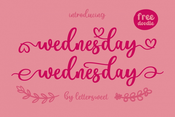 Wednesday Font Download