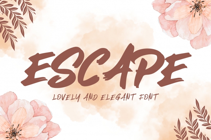 Escape Font Download