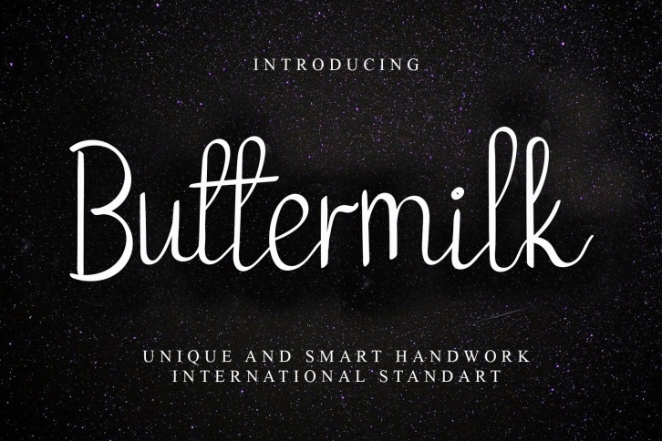 Buttermilk Script Font Download