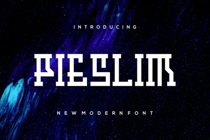 Pieslim font Font Download