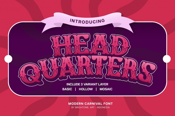 Headquarters Font Download