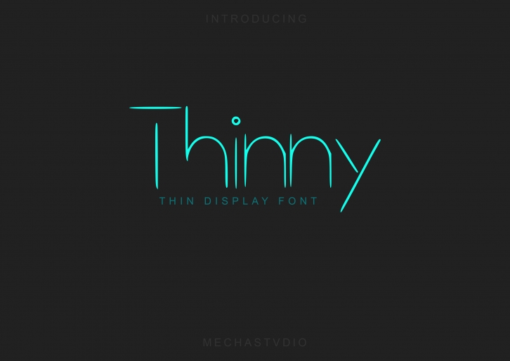 Thinny Font Download