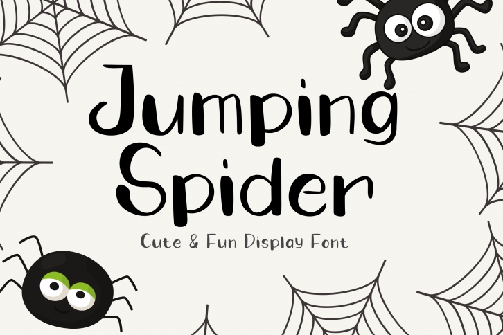 Jumping Spider Font Download