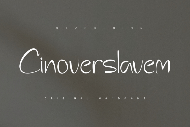 Cinoverslavem Font Download