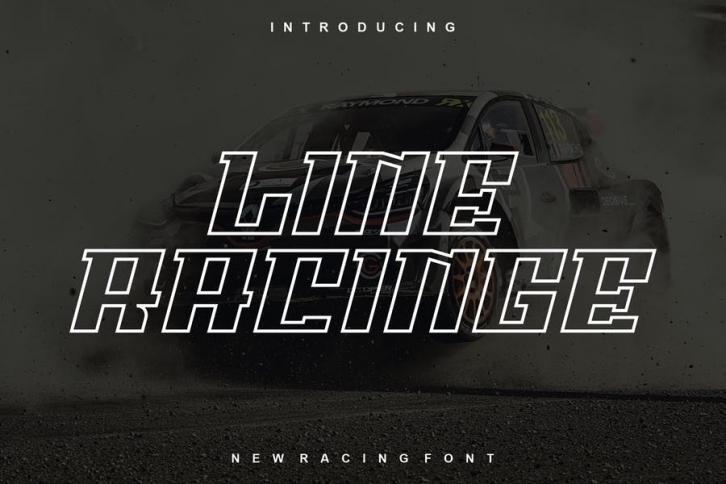 Line Racinge Font Font Download