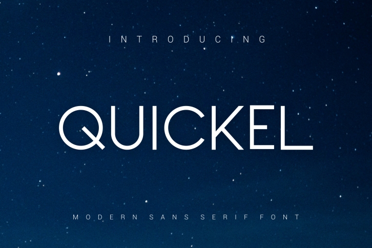 Quickel Font Download