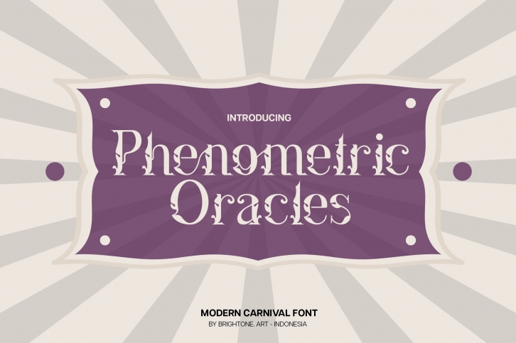 Phenometric Oracle Font Download