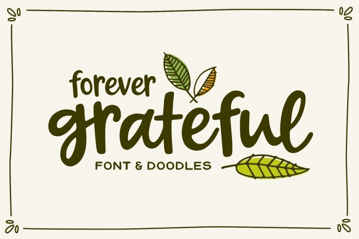 Forever Grateful Font Download