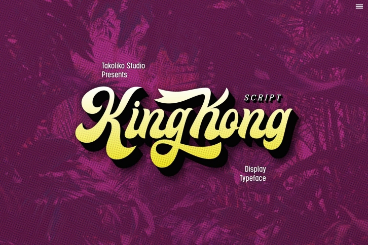 KingKong Script Font Download