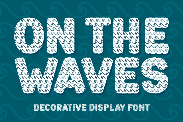 On the Waves Font Download