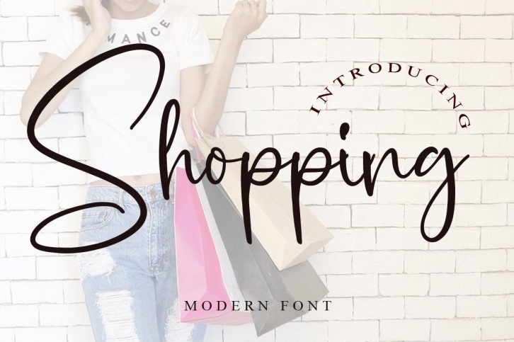 Shopping Font Download
