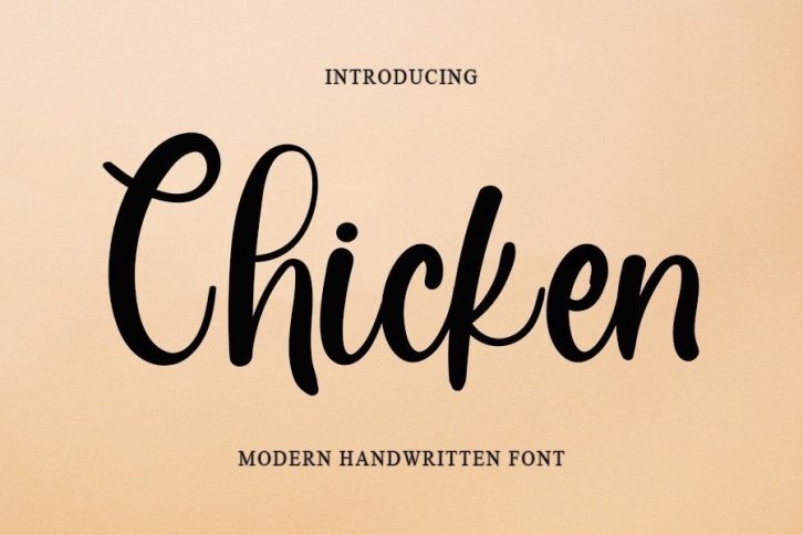 Chicken Font Download