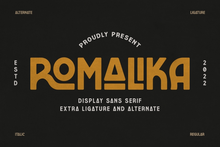 ROMALIKA Font Download