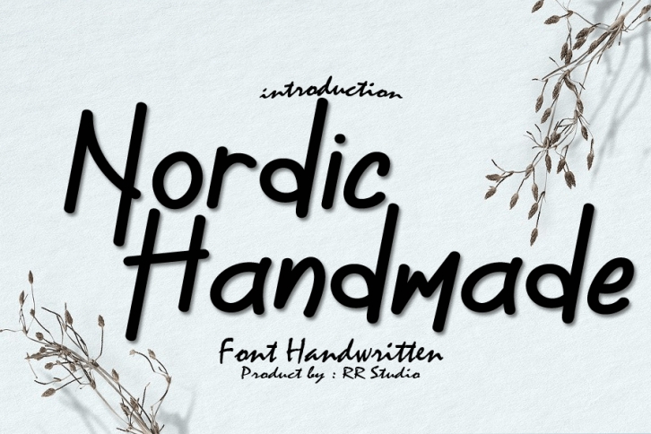 Nordic Handmade Font Download