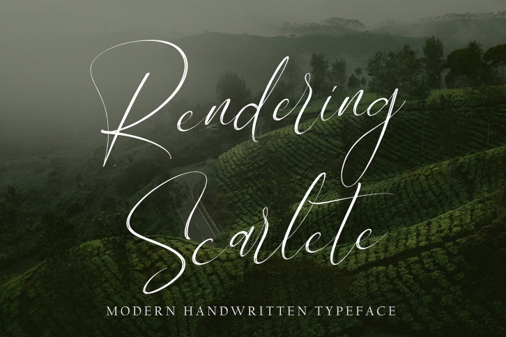 Renddering Scarlete Font Download