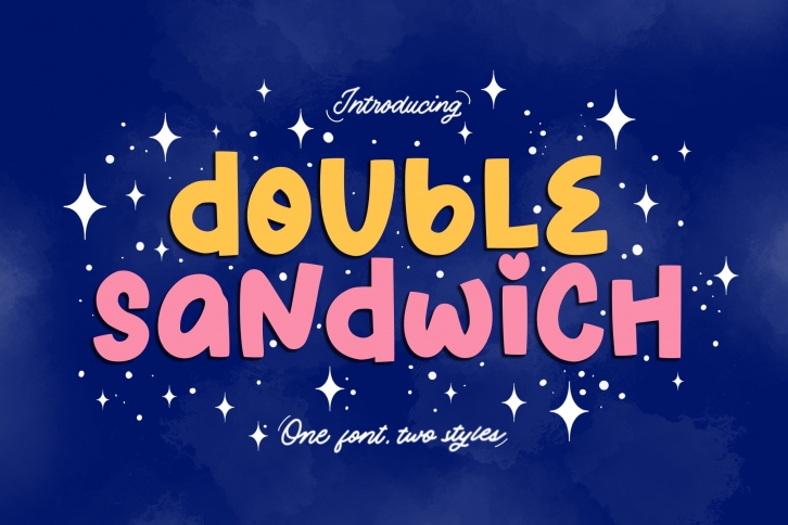 Double Sandwich Font Download