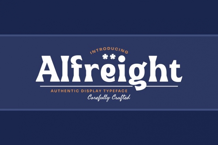 Alfreight Font Download