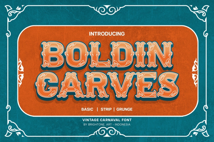 Boldin Carves Font Download