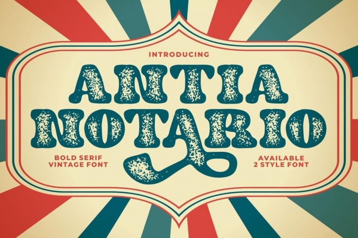 Antia Notario Font Download