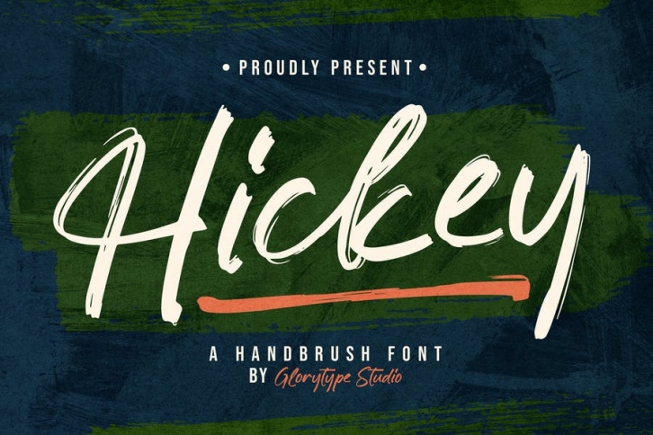 Hickey Handbrush Font Font Download