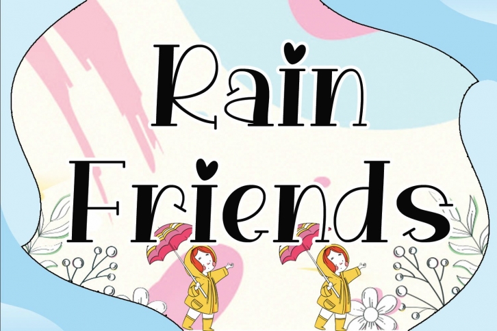 Rain Friends Font Download