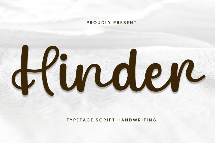 Hinder Font Download