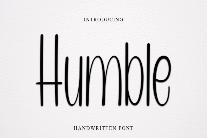 Humble Font Download