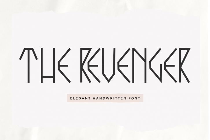 The Revenger Font Download