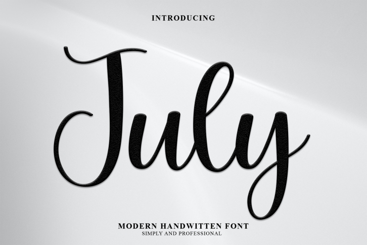 July Font Download