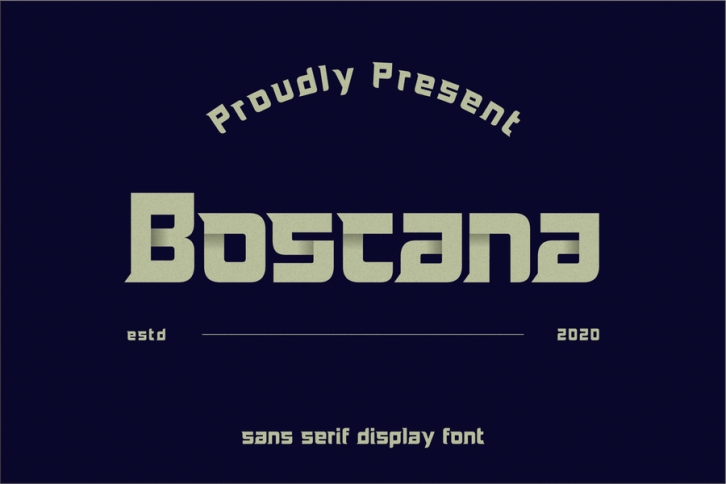 Boscano Font Font Download