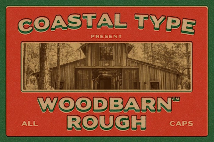 Woodbarn Rough Font Download