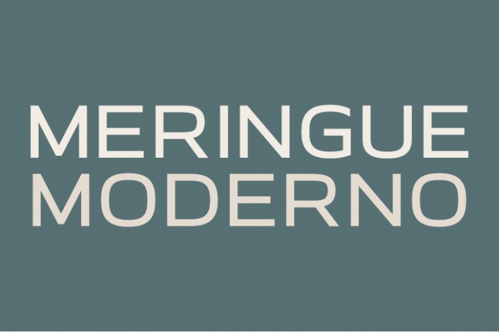 Meringue Moderno Font Download