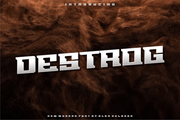 Destrog Font Font Download